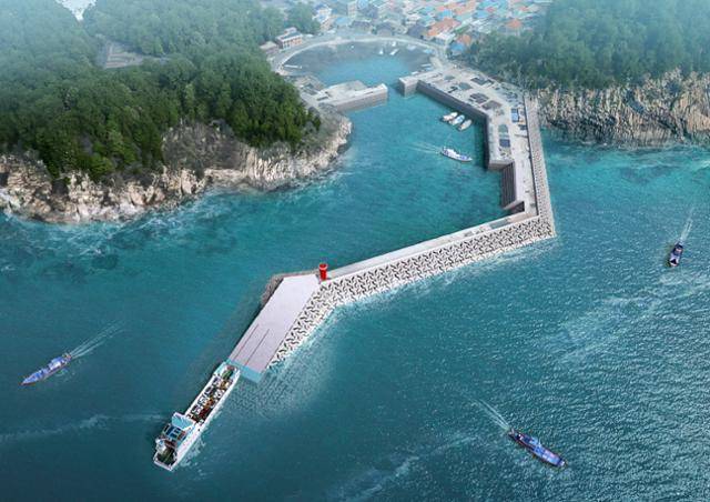 '보령 어촌 뉴딜 300 사업' 호도 기반시설 조감도. 보령시 제공