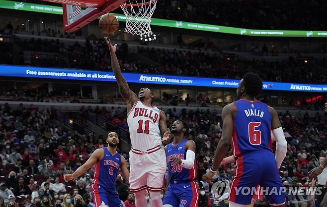 슛 시도하는 더로전 [USA TODAY Sports=연합뉴스]