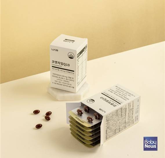 항산화 성분 강화한 LKB 코엔자임 Q10. ⓒLKB