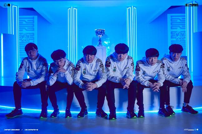 담원 기아 단체. &nbsp;제공 | LCK