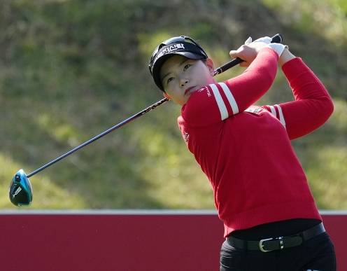 2021년 미국여자프로골프(LPGA) 투어 BMW 레이디스 챔피언십 연장전에서 고진영과 우승을 다툰 임희정 프로. 사진제공=BMW 코리아