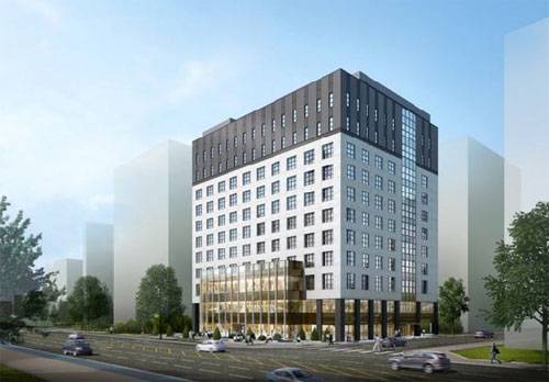 케이글로벌자산운용이 매입하는 마곡 오피스 빌딩의 예상도