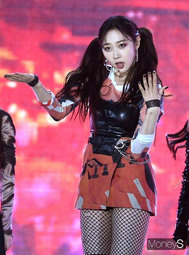 걸그룹 에스파 지젤이 흑인 비하 논란에 휩싸이자 사과의 뜻을 전했다. /사진=장동규 기자