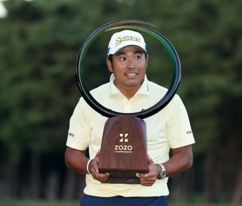 마쓰야마 히데키가 2년만에 일본에서 열린 조조챔피언십을 우승했다. [사진=게티이미지]