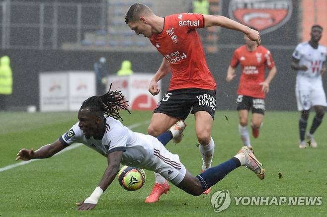 보르도-로리앙 경기 장면 [AFP=연합뉴스]