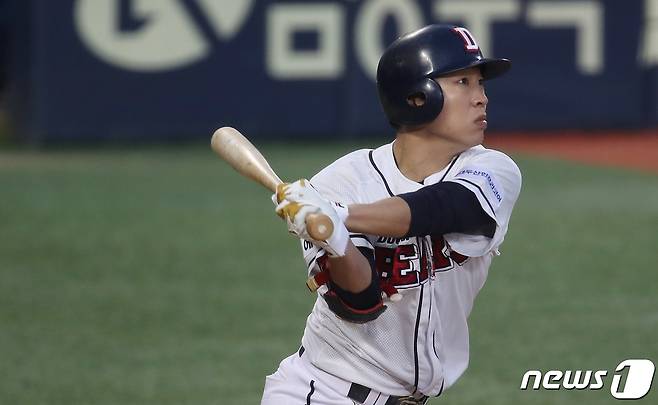두산 베어스의 정수빈. 2021.10.24/뉴스1 © News1 박정호 기자