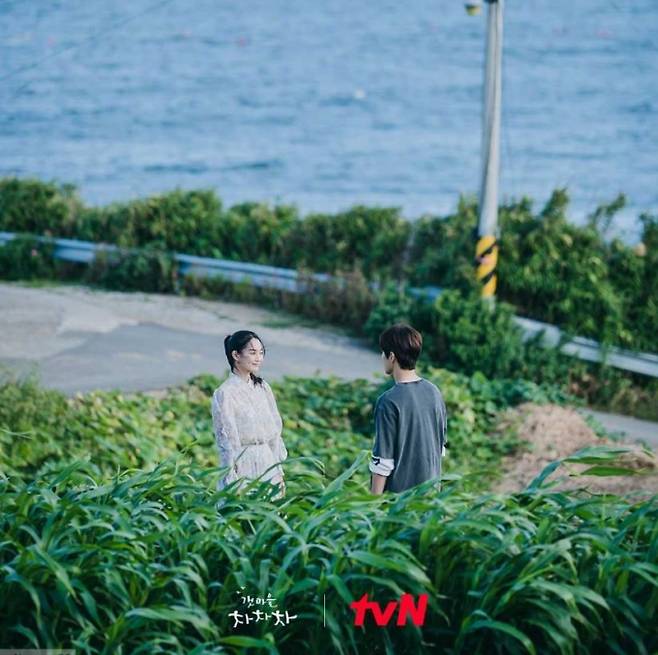 갯마을 차차차 현장 스틸컷. (tvN 홈페이지 캡처) 