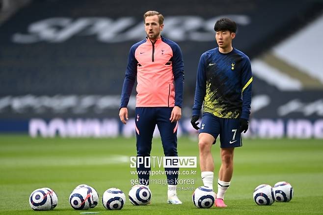 ▲ 해리 케인(왼쪽)과 손흥민