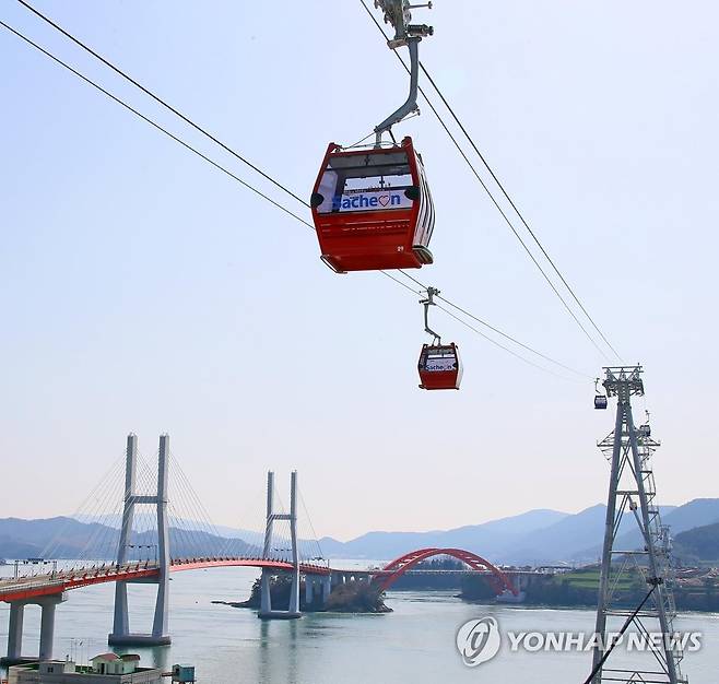 사천바다케이블카 [사천시 제공]