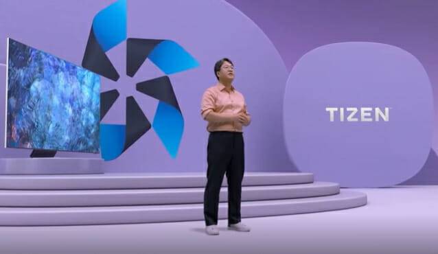 스마트 TV용 타이젠 웹 플랫폼 (사진=삼성SDC21 발표)