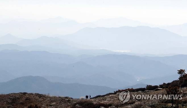 가을 산 [연합뉴스 자료사진]