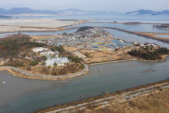 여수시 율촌면 도성마을.  *재판매 및 DB 금지