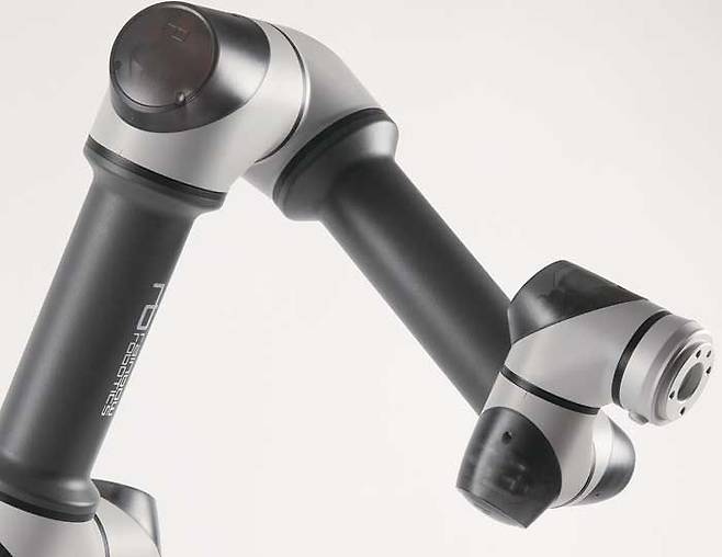 레인보우로보틱스가 지난해 출시한 산업용 협동로봇