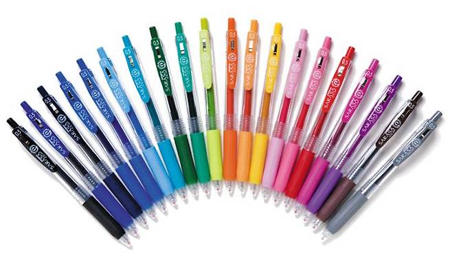 매년 1억 자루가 팔리는 제브라의 주력 제품인 사라사클립. /제브라