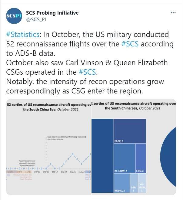 [중국 남중국해전략태세감지계획 트위터 캡처. 재판매 및 DB 금지]