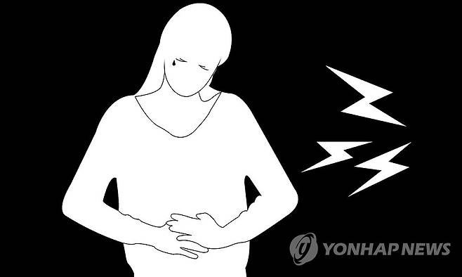 생리통(일러스트) 제작 박이란