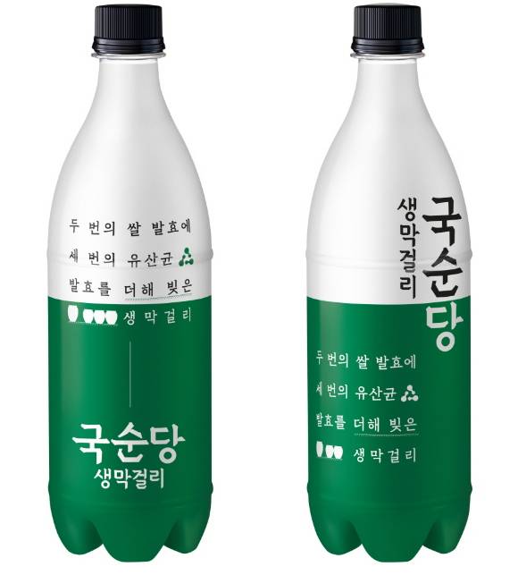 '국순당 생막걸리' 이미지. [사진=국순당]