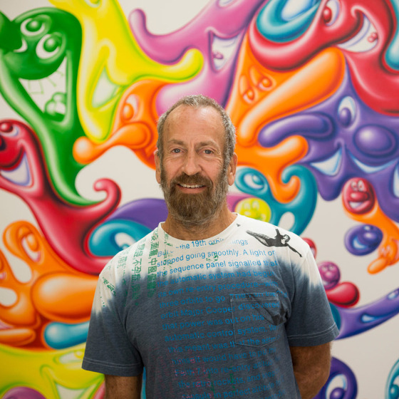 The LA-based pop artist behind ″Scharf Schak,″ Kenny Scharf [BAIK ART]