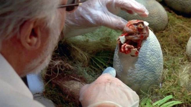 1993 쥬라기공원 한 장면