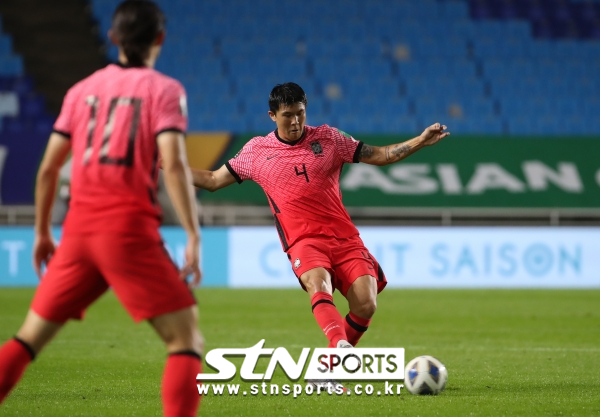 대한민국 국가대표 센터백 김민재. 사진｜KFA