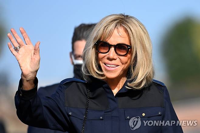 프랑스 퍼스트레이디 브리지트 마크롱  [로이터=연합뉴스 자료사진. 재판매 및 DB 금지]