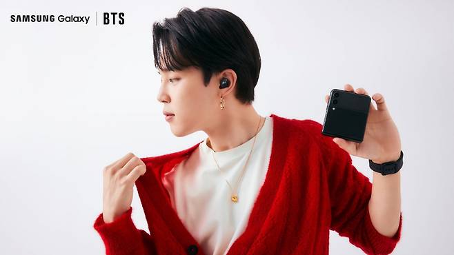 '100% 지민 때문에' 방탄소년단 지민, 삼성 갤럭시 Z플립3 실구매 이끈 '톱브랜드 파워'