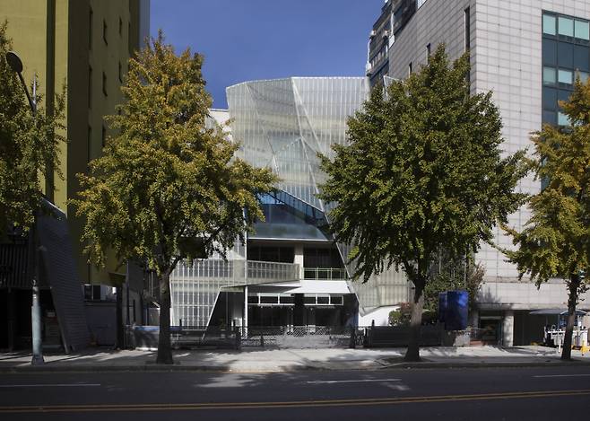 Lehmann Maupin Seoul in Hannam-dong located in Yongsan-gu, central Seoul (Courtesy of the gallery)