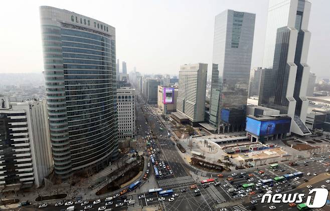 강남구 일대의 모습. /사진=뉴스1