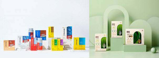 ▲CJ제일제당 건강기능식품 대표 제품들. 기존 CJ제일제당 내 건강사업부가 독립 헬스케어 전문기업 ‘CJ Wellcare’(CJ웰케어)로 법인 분할한다.(사진=CJ제일제당)