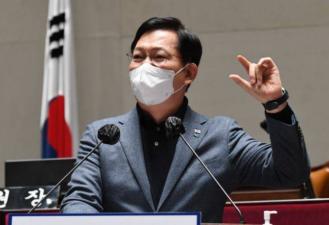 더불어민주당 송영길 대표. 국회사진기자단