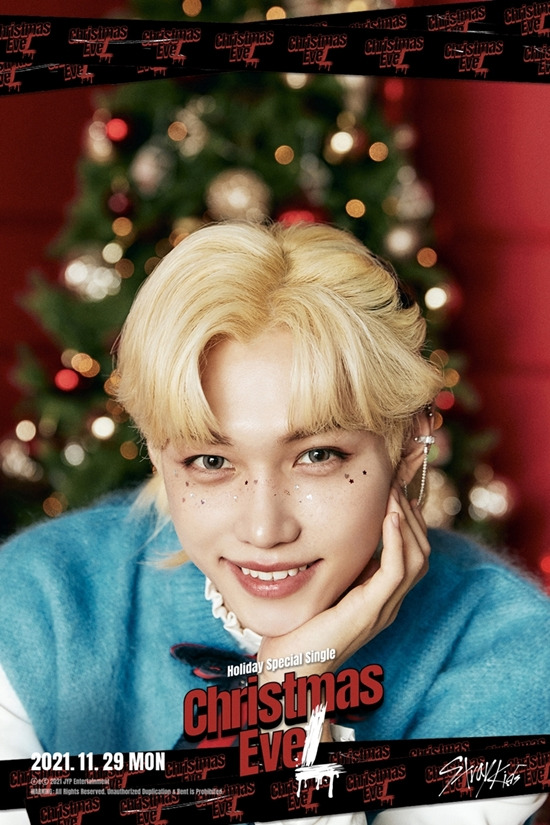 Stray Kids is releasing a variety of teeing content on the official SNS channel ahead of the release of The Holiday Special single Christmas EveL (Christmas Evil) on the 29th.On the 23rd, we opened individual teaser images of Bang Chan, Reno, Changbin and Hyunjin at 0:00, followed by additional personal photos of Felix, Seungmin and Aien on the 24th.The eight members attracted attention by revealing a friendly and warm atmosphere in a space full of year-end Feelings such as colorful Christmas trees and gift boxes.With styling that matches the red ribbon, the members themselves have been giving Feelings, which seemed to be a Christmas gift, to make Stray Kids and Stay (STAY: Fandom name) look forward to a precious year-end together.Stray Kids prepared the new news for fans who made 2021 meaningful.The Holiday Special single named the album by adding the alphabet L to Christmas Eve (Christmas Eve) under the theme of Christmas Bad Guy.The English version of the double title songs Christmas EveL and Winter Falls (Winter Falls), as well as the English version of the song 24 to 25 and the regular second album NOEASY (Noisy) will be recorded.The new album was also produced by the teams production group Three Lacha (3RACHA) in the entire song, and the groups colors were painted thickly, and leading writers such as Earattack and HotSauce joined together.This year, Stray Kids has seen a dramatic rise in major charts and further developed global awareness.As of the end of July, the number of official Instagram followers, which recorded about 14.7 million people, exceeded about 17.09 million as of the afternoon of November 23, and increased by more than 2.39 million.Stray Kids is communicating with domestic and foreign fans by sharing natural daily life as well as charismatic appearance on stage through various SNS channels including Instagram.Earlier, they were selected as the top artist in the 4th year of debut, which recorded the highest social index in the first half of this year announced in the Hanter Global K-pop Report.In addition, he achieved his best performance with his second album NOEASY released in August and his title song Songer, and secured his position as a K-pop fourth generation leader.The second album of the regular album reached 1.27 million cumulative shipments of Gaon charts in October, and exceeded the first 1 million albums produced by JYP Entertainment, making Stray Kids the Million Selling The Artist ranking.Meanwhile, The Holiday Special single Christmas EveL, which contains the end-of-year season songs of Stray Kids, is officially released at 6 pm on November 29 and is currently on sale.Photo: JYP Entertainment