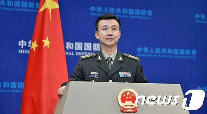 우첸(吳謙) 중국 국방부 대변인. (중국 국방부) © News1