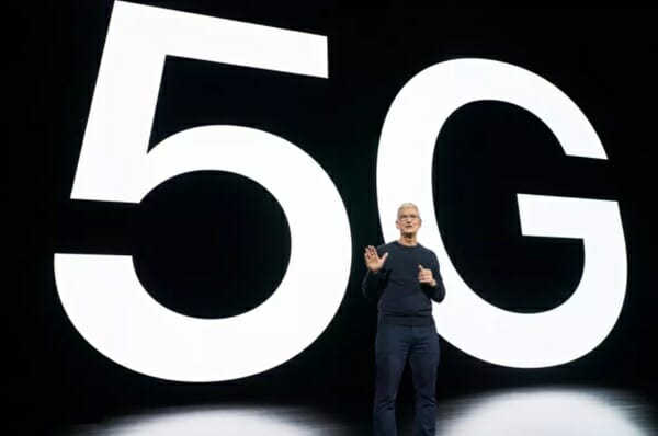 애플은 작년 처음 아이폰12에 5G 기능을 지원했다. (사진=애플)