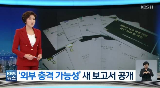 ▲ 11월1일 KBS '뉴스9' 리포트 갈무리.