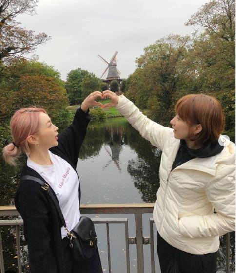 ▲ 서효원(오른쪽)과 서효영 탁구 자매 ⓒ 서효영 인스타그램 캡처