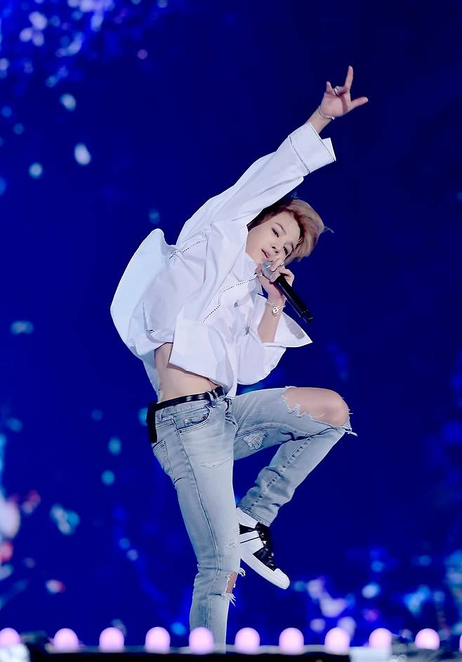 '춤의 神' 방탄소년단 지민, 춤선이 가장 예쁜 아이돌 1위