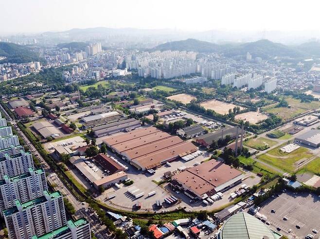 반환 부평미군기지 캠프마켓 전경. 인천시 제공