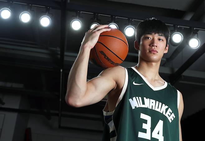고등학생 농구 국가대표 여준석. 김민규 기자