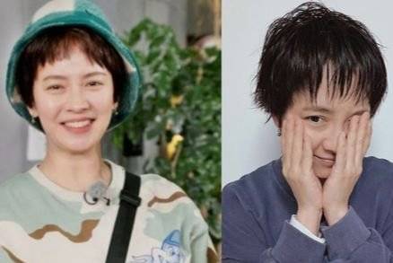 배우 송지효, 숏컷 헤어스타일. [SBS ‘런닝맨’, 송지효 인스타그램]