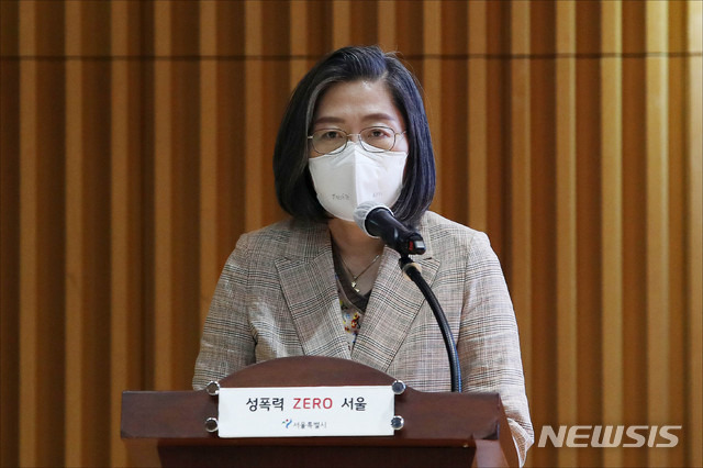 [서울=뉴시스]고승민 기자 = 이수정 경기대 교수. (공동취재사진) 2021.05.11. photo@newsis.com