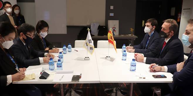 2일 마드리드에서 열린 한국-스페인 상호방문의해 협력 논의