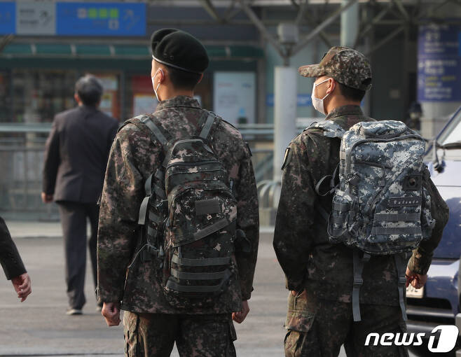 군 장병. 2021.11.1/뉴스1 © News1 신웅수 기자
