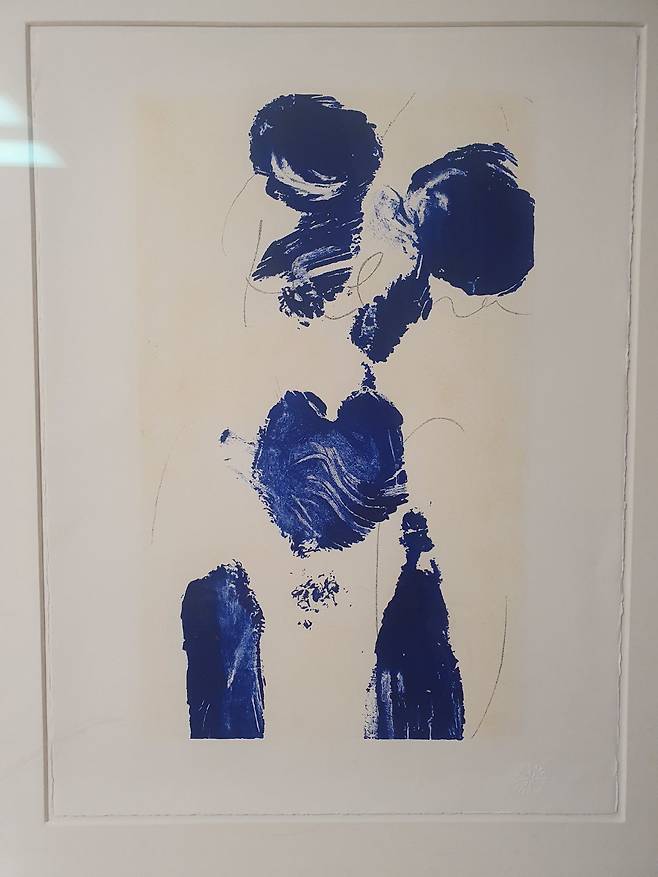 이브 클랭 재단에서 정식 인증한 판화 '헬레나(Helena)'. /컬렉터 A씨 제공