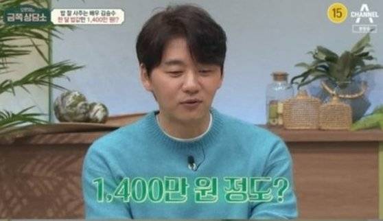 배우 김승수. [채널A ‘오은영의 금쪽 상담소’ 캡처]