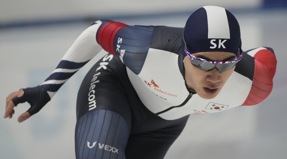 남자 스피드스케이팅 대표 김준호. [AP=연합뉴스]