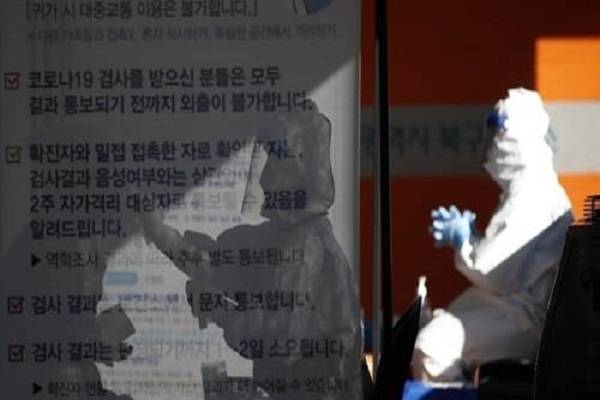 광주의 한 선별진료소 모습 / 사진 = 연합뉴스