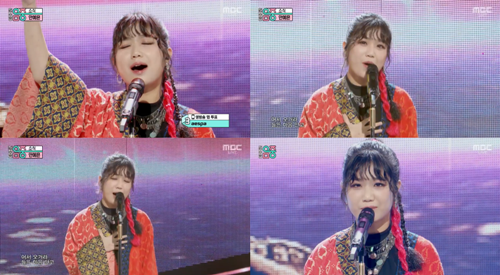 안예은 사진=MBC ‘쇼! 음악중심’ 캡쳐