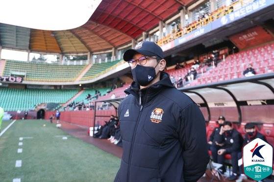 FC서울 안익수 감독. [사진 한국프로축구연맹]