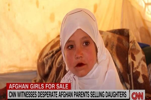 9세 소녀 파르와나의 모습 / 사진 =CNN