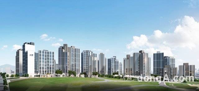 GS건설 북서울자이 폴라리스 투시도